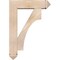 Ekena Millwork Westlake Arts and Crafts Smooth Bracket w/ Offset Brace, Douglas Fir, 7 1/2"W x 28"D x 40"H BKT0806X28X40WTL03SDF - alternate 2